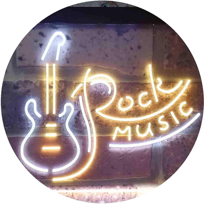 Guitar Rock Music LED Neon Light Sign - Way Up Gifts