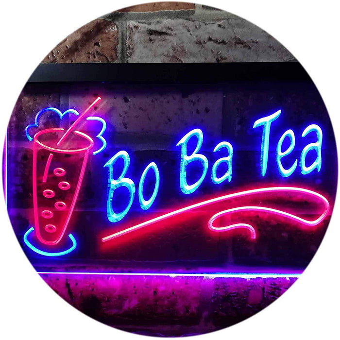 Bo Ba Tea LED Neon Light Sign - Way Up Gifts
