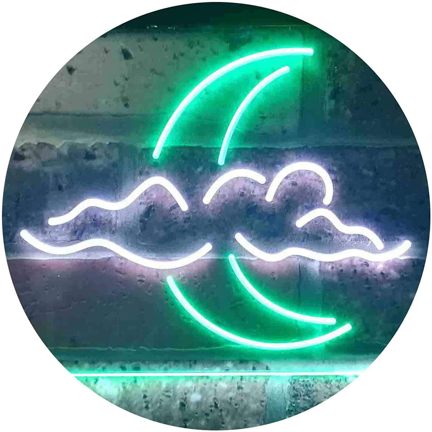 Buy Cloud Moon LED Neon Light Sign — Way Up Gifts