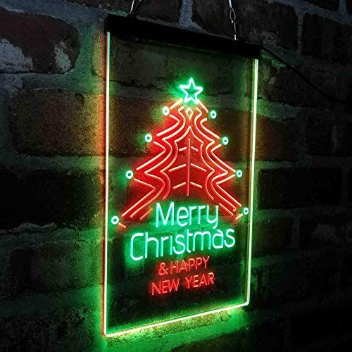 Buy Merry Christmas Happy New Year LED Neon Light Sign – Way Up Gifts