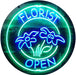 Flower Shop Open Florist LED Neon Light Sign - Way Up Gifts