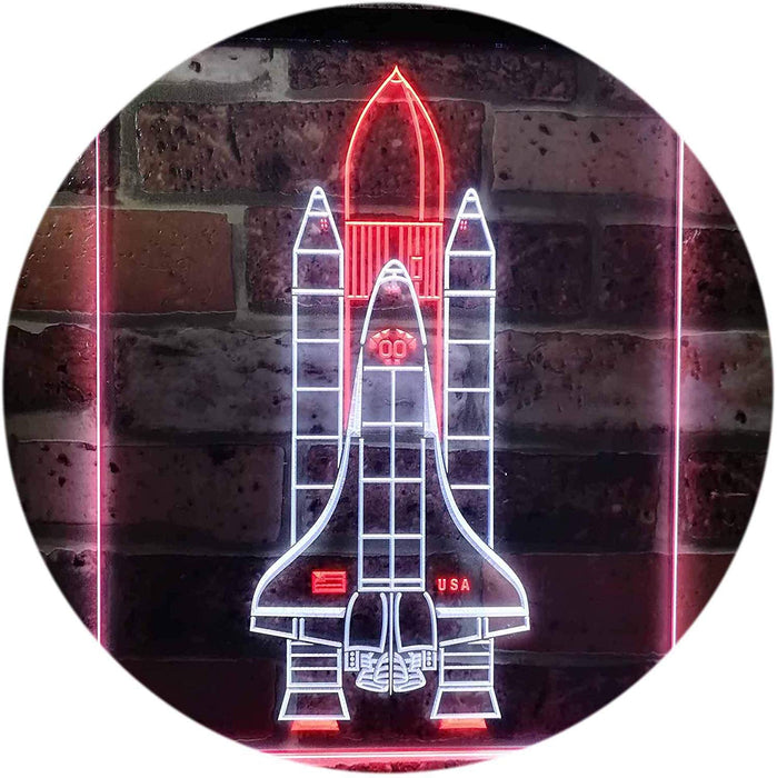 Astronaut Space Shuttle LED Neon Light Sign - Way Up Gifts