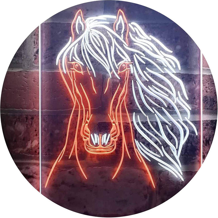 Horse Head LED Neon Light Sign - Way Up Gifts