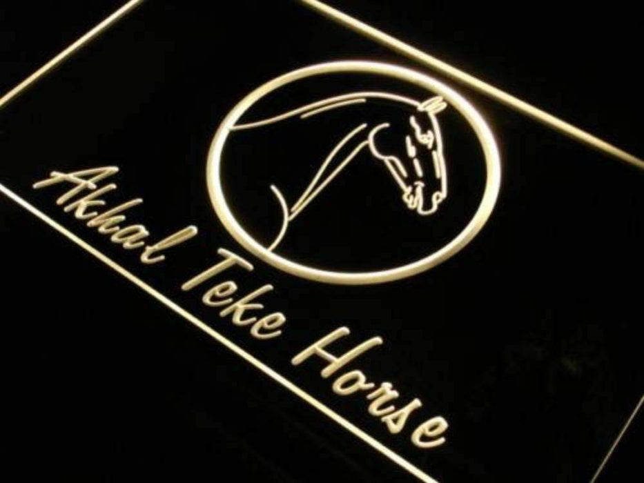 Akhal Teke Horse LED Neon Light Sign - Way Up Gifts