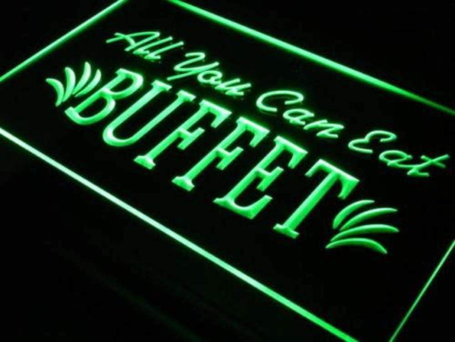 All You Can Eat Buffet LED Neon Light Sign - Way Up Gifts