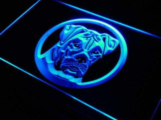 American Bulldog Pet LED Neon Light Sign - Way Up Gifts