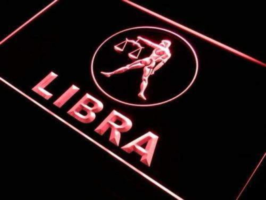 Astrology Zodiac Libra LED Neon Light Sign - Way Up Gifts