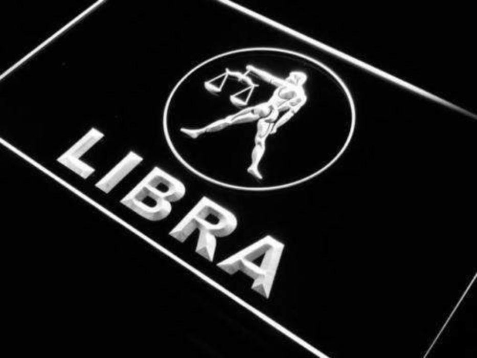 Astrology Zodiac Libra LED Neon Light Sign - Way Up Gifts