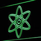 Atom Symbol Science LED Neon Light Sign - Way Up Gifts