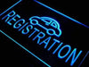 Auto Car Registration LED Neon Light Sign - Way Up Gifts