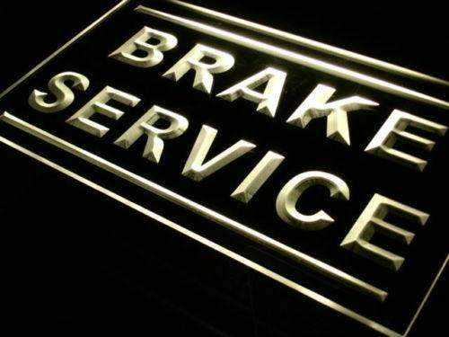 Auto Repair Shop Brake Service LED Neon Light Sign - Way Up Gifts