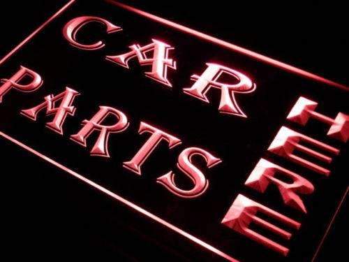 Auto Shop Car Parts Here LED Neon Light Sign - Way Up Gifts