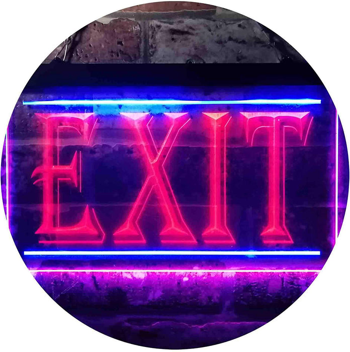 Exit LED Neon Light Sign - Way Up Gifts