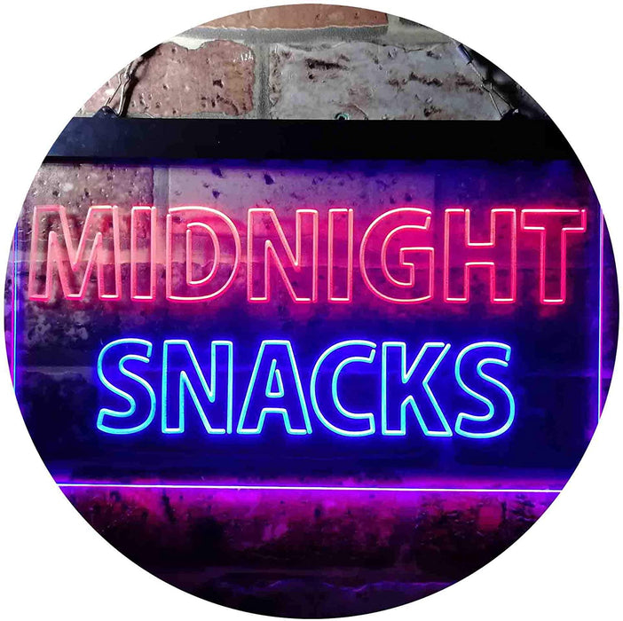 Midnight Snacks LED Neon Light Sign - Way Up Gifts