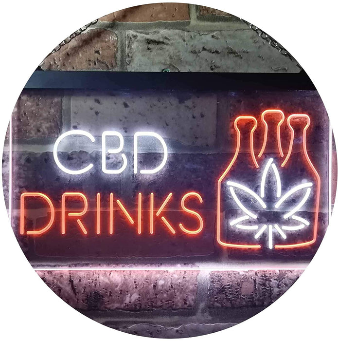 CBD Drinks LED Sign - Way Up Gifts
