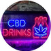 CBD Drinks LED Neon Light Sign - Way Up Gifts