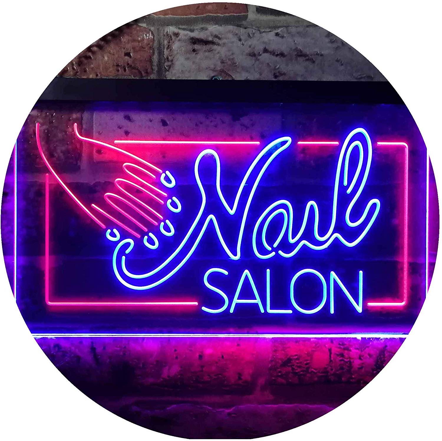 Custom Nails Beauty Salon Display LED Neon Sign Manicure Studio