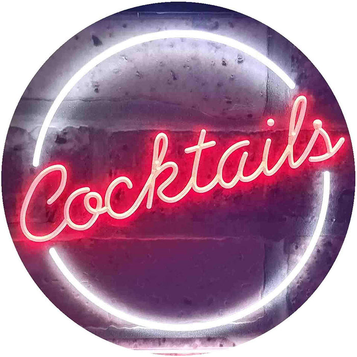 Cocktails Bar LED Neon Light Sign - Way Up Gifts