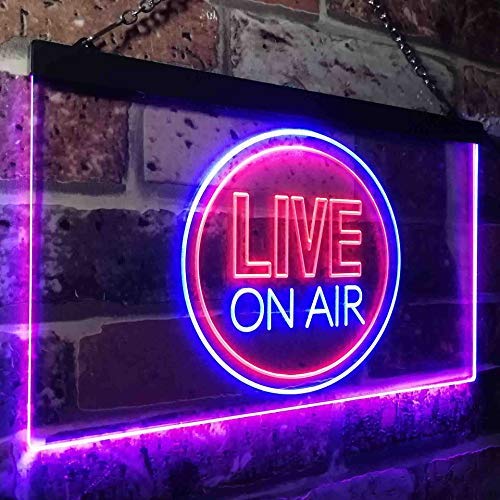 Live on Air Sign,live on Air Neon Sign,live on Air Led Sign,studio Neon  Sign,studio Led Sign,recording Studio Sign,recording Neon Sign 