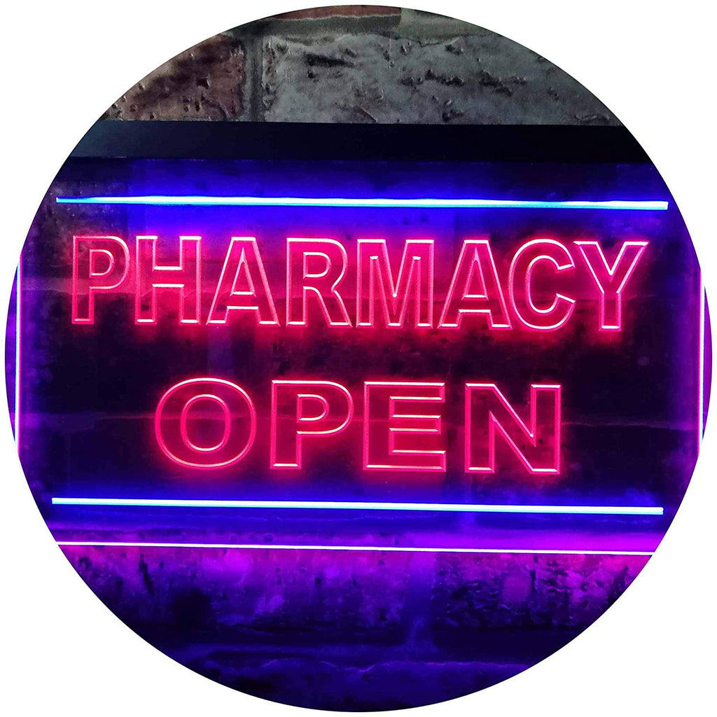 Buy Pharmacy Drug Store Open LED Neon Light Sign — Way Up Gifts