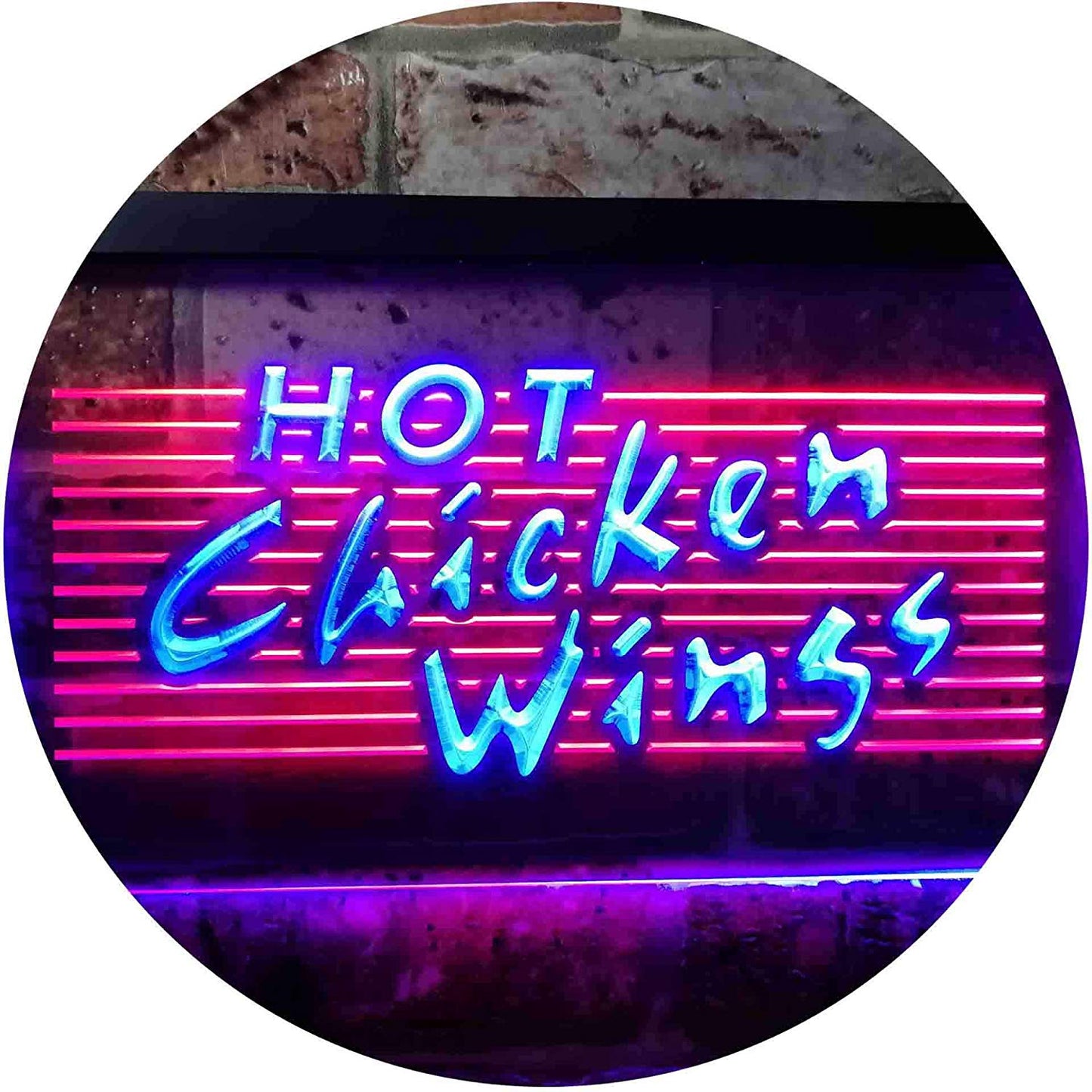 Hot Chicken Wings LED Neon Light Sign - Way Up Gifts