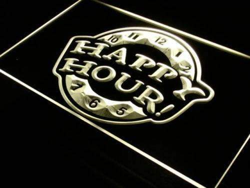 Bar Happy Hour LED Neon Light Sign - Way Up Gifts