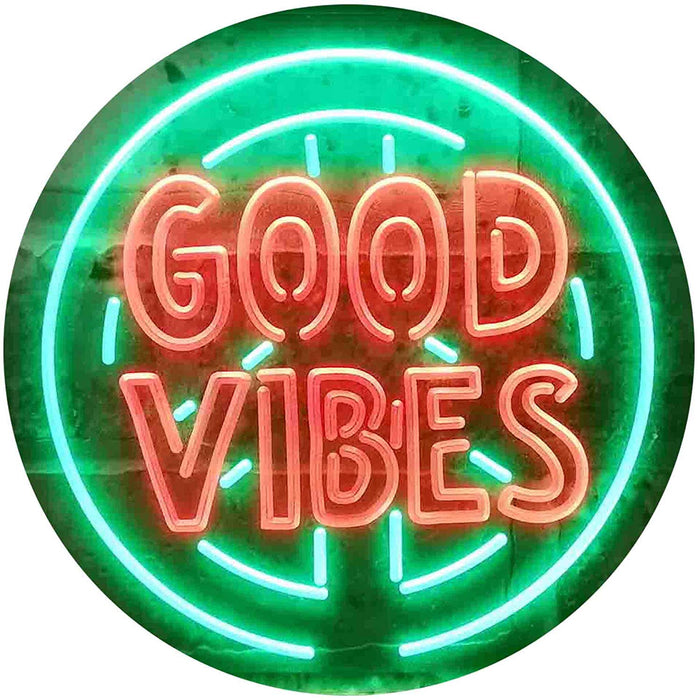 Good Vibes LED Neon Light Sign - Way Up Gifts