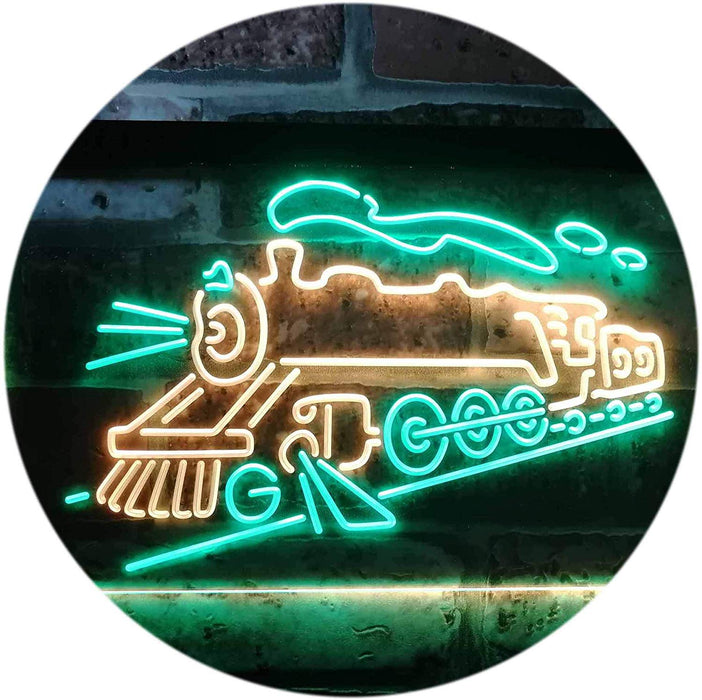 Kids Room Decor Train LED Neon Light Sign - Way Up Gifts