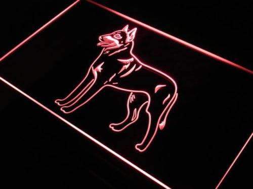 Belgian Malinois Dog LED Neon Light Sign - Way Up Gifts
