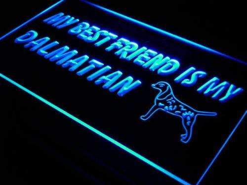 Best Friend Dalmatian LED Neon Light Sign - Way Up Gifts