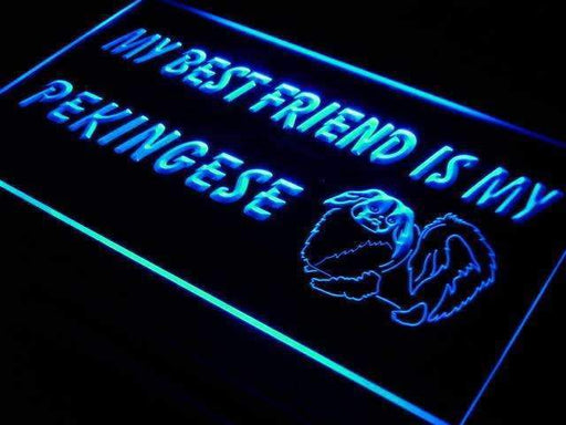 Best Friend Pekingese LED Neon Light Sign - Way Up Gifts