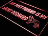 Best Friend Saint Bernard LED Neon Light Sign - Way Up Gifts