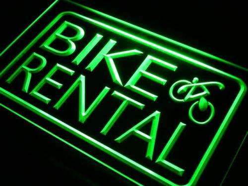Bicycle Bike Rental LED Neon Light Sign - Way Up Gifts