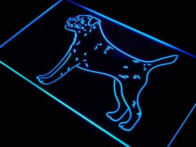 Border Terrier LED Neon Light Sign - Way Up Gifts