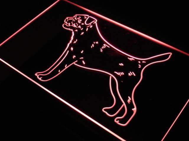 Border Terrier LED Neon Light Sign - Way Up Gifts