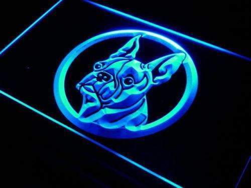 Boston Terrier Head LED Neon Light Sign - Way Up Gifts