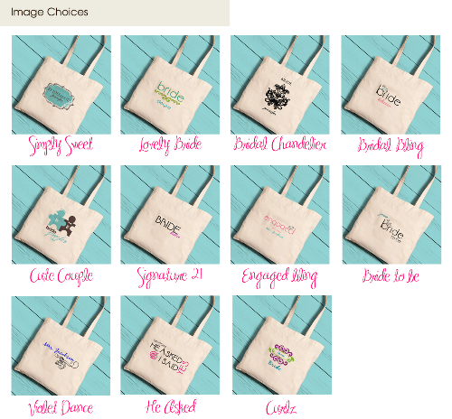 Personalized Brides Perfect Tote - Way Up Gifts