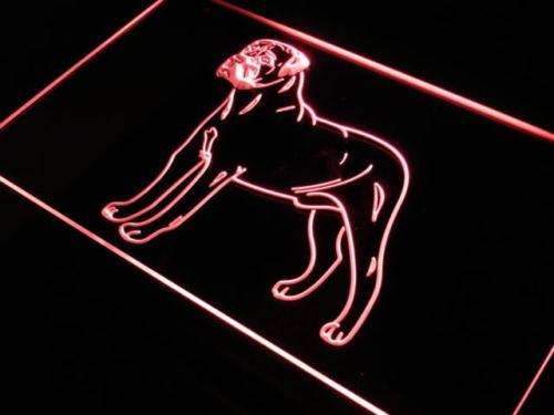 Bullmastiff LED Neon Light Sign - Way Up Gifts