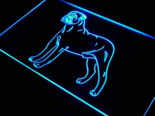 Bullmastiff LED Neon Light Sign - Way Up Gifts
