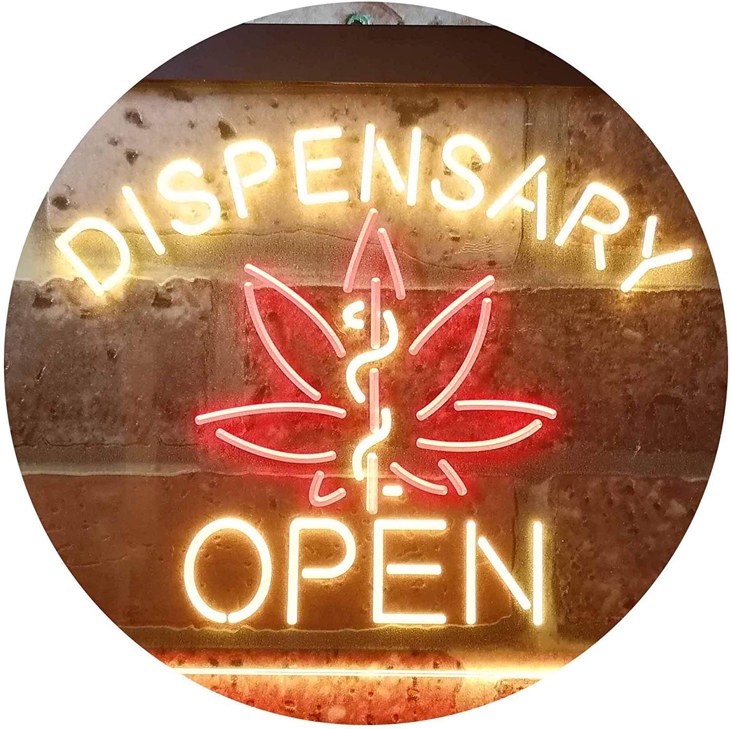 Buy Open Medical Marijuana Dispensary LED Neon Light Sign — Way Up Gifts