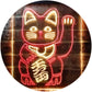 Maneki Neko Lucky Cat Welcome Japan LED Neon Light Sign - Way Up Gifts