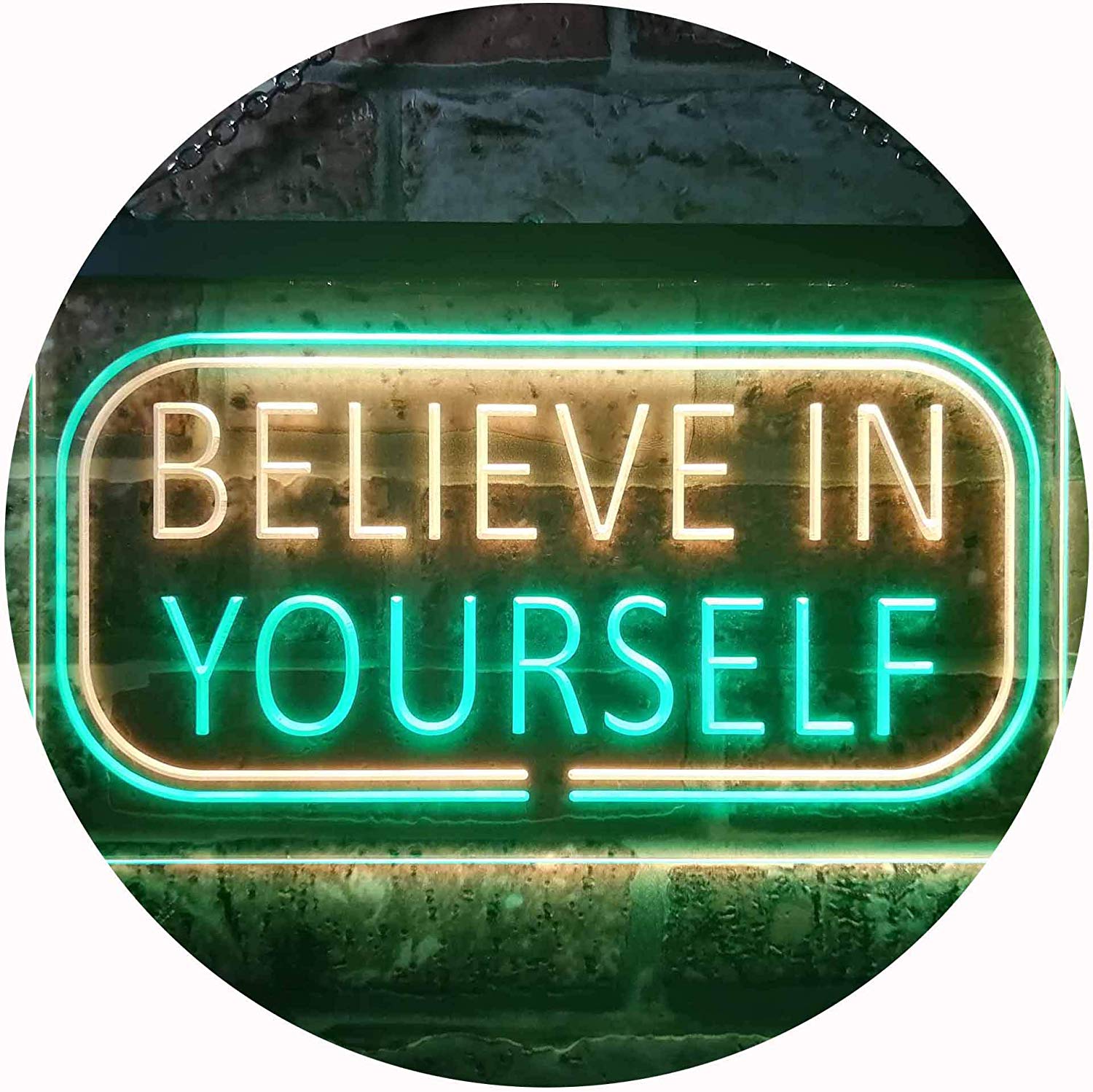 Motivational Quote Believe In Yourself LED Neon Light Sign - Way Up Gifts