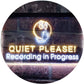 On Air Quiet Please Recording in Progress LED Neon Light Sign - Way Up Gifts
