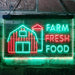 Farm Fresh Food LED Neon Light Sign - Way Up Gifts