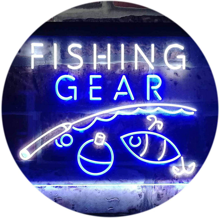 Bait Shop Fishing Gear LED Neon Light Sign - Way Up Gifts