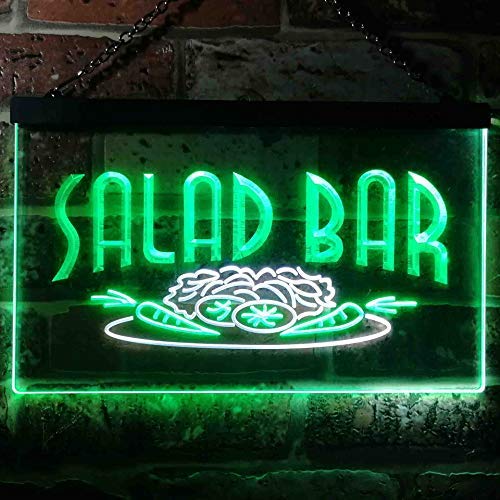 Salad Bar LED Neon Light Sign - Way Up Gifts