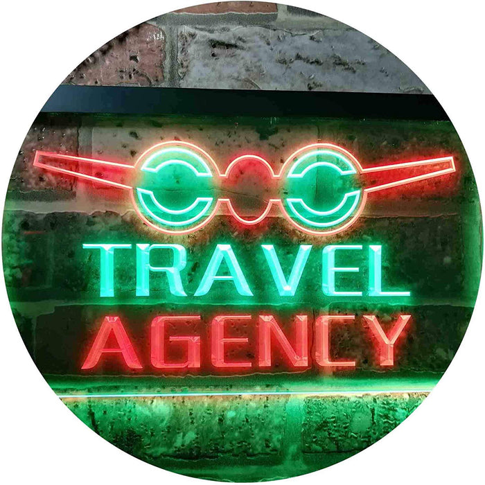 Travel Agency LED Neon Light Sign - Way Up Gifts