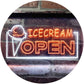 Open Ice Cream LED Neon Light Sign - Way Up Gifts
