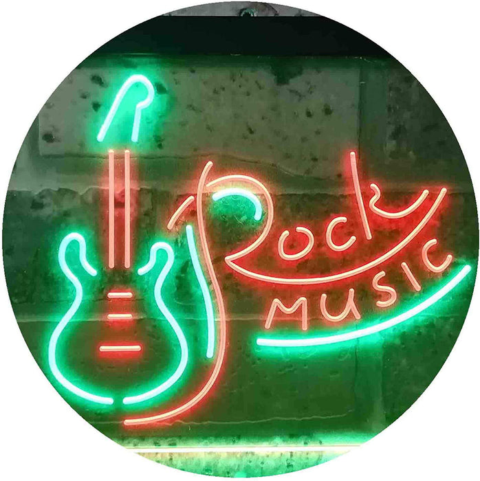 Guitar Rock Music LED Neon Light Sign - Way Up Gifts