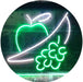 Apple Grapes Banana Grocery Fruit LED Neon Light Sign - Way Up Gifts